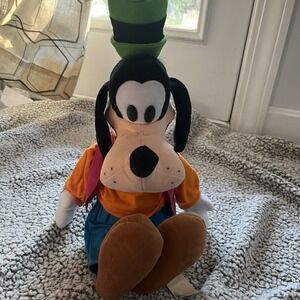 Vintage Disney 20" Goofy Plush Doll Stuffed Animal Disneyland Walt Disney World